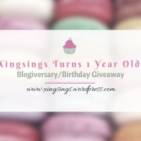 Xingsings is a Year Old + Blogiversary/Birthday Giveaway