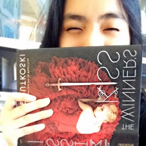 Oh, look there. A celebratory photo of me fangirling while reading this.