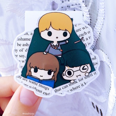 Harry Potter bookmark ("From the Pages of a Book 4")